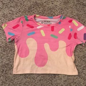 Ice cream crop top